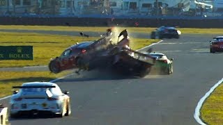 Daytona 24 Hours Crash Compilation [upl. by Marjory]