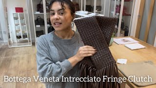 Bottega Veneta Intrecciato Fringe Clutch Review [upl. by Coveney156]