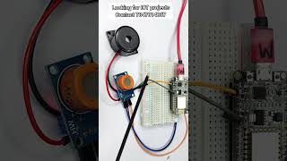 Smoke detector system using Nodemcu shorts iotprojects ytshorts fyp [upl. by Diena]