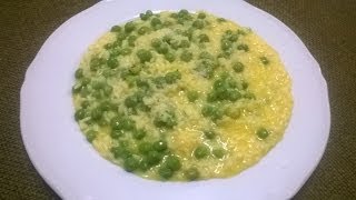 Ricetta Risotto con piselli freschi [upl. by Wilton]