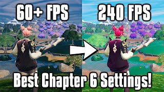 Fortnite Chapter 6 Settings Guide  FPS Boost Colorblind Modes amp More [upl. by Aletsirc485]