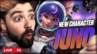 NEW HERO JUNO GAMEPLAY TODAY  MARVEL RIVALS NEXT WEEK AD [upl. by Anissej]