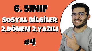 6Sınıf Sosyal Bilgiler 2Dönem 2Yazılı [upl. by Lissy968]