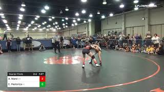 79 Lbs Quarterfinal Ava Ward Team Missouri Vs Erica Pastoriza Team Arizona [upl. by Wunder]