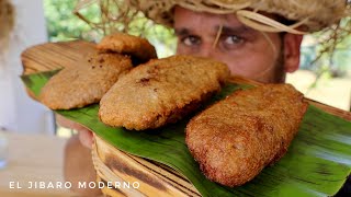 ALCAPURRIAS TRADICIONALES DE PUERTO RICO DE GUINEO CON SOLO 3 INGREDIENTES ASI LAS HACIA MI ABUELA [upl. by Neraa]