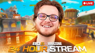 🔴WARZONE x BO6 UPDATE 24 Hour Stream  Controller GOD [upl. by Safoelc]