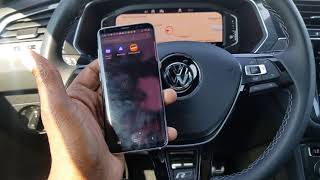 How to use wireless charging in your new 2020 or newer VW Volkswagen [upl. by Eidnim979]