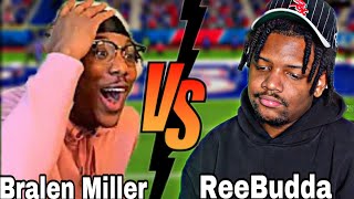 BRALEN MILLER VS REE BUDDA 200💰🥶THIS 💩 UNBELIEVABLE [upl. by Resaec346]