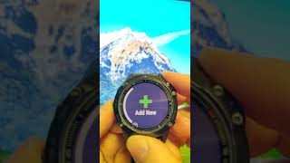 How to Change Watch Face  Garmin Fenix 6 Pro [upl. by Aikaz]