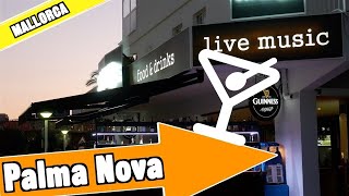 Palma Nova Majorca Spain Evening and Nightlife [upl. by Colene]