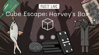 Cube Escape Harveys Box Walkthrough All Achievements rustylake [upl. by Radke]