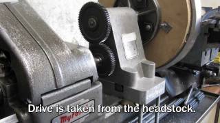 Turning 12 14quot on a Myford ML10 lathe [upl. by Naujet290]