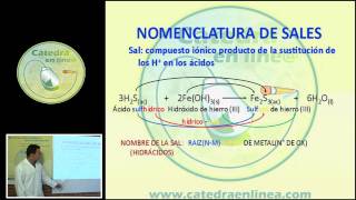 NOMENCLATURA DE SALES [upl. by Kristian]