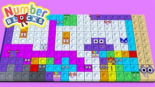 Looking for Numberblocks Puzzle Tetris POP IT 200 but sound error Number patterns sequences and sha [upl. by Lewie]