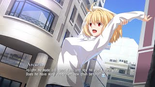 MELTY BLOOD TYPE LUMINA STORY MODE Part 2 ARCUEID No Commentary [upl. by Cordier]