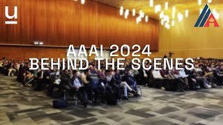 AAAI 2024 Behind The Scenes [upl. by Sucy]