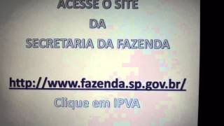 Como restituir o IPVA de veículos roubados e furtados dentro do período de 5 anos [upl. by Darnok221]