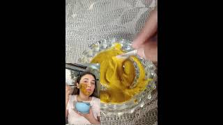 Bridal special face whitening maskdiy facemask tips coffee skincare shortsviral [upl. by Dovev]