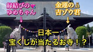 【千葉県長生郡】最強の金運寺💰🤩吉ゾウ君のお寺🐘長福寿寺⛩️日本一宝くじが当たるって⁉️それは行かなきゃだわ🙋‍♀️✨ [upl. by Initirb]