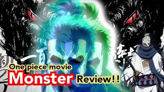 One piece Monster movie review  Hindi [upl. by Novikoff709]