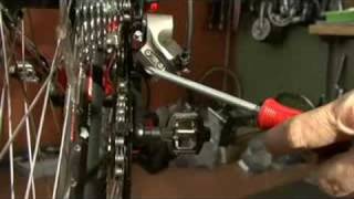 Bicycle Maintenance How To Adjust a Rear Derailleur [upl. by Socha190]