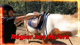 GALOP 1 REGLER LES ETRIERS [upl. by Nilknarf]