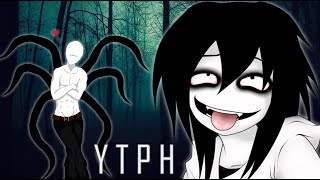 YTPH Slenderman acosa a Jeff con un RAP [upl. by Llerrat]