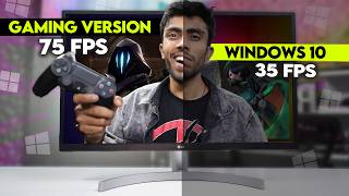 I Tried Gaming Version of Windows 10 ⚡️ Better and Faster Than 10 Double Your FPS For FREE [upl. by Pavier455]