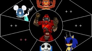 125th Abstract Distract Five Nights at Freddys 2  Doom II [upl. by Eemyaj]