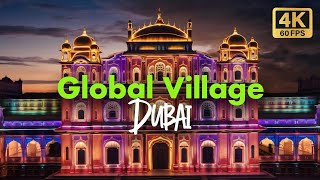 🇦🇪 Dubai Global Village Walking Tour in 4K 60FPS [upl. by Adil610]