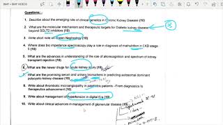 DM NEPHROLOGY FINAL EXAM  THEORY QUESTIONS DEC 2023  AIIMSR VIDEO 172 [upl. by Ybsorc]