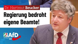 Regierung bedroht eigene Beamte – Dr Hartmut Beucker AfD [upl. by Akinna766]