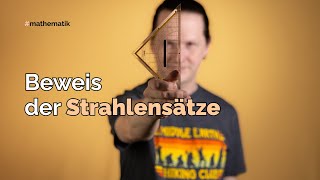 Beweis der Strahlensätze [upl. by Tnerual]