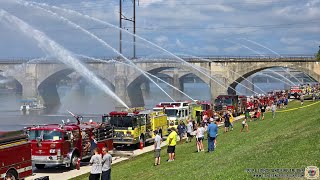 PA Pump Primers 2024 Susquehanna River Pumping [upl. by Kerman]