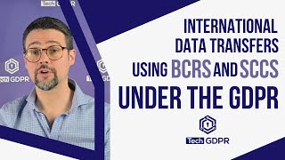 🌍 Mastering Global Data Transfers Unveiling BCRs and SCCs under GDPR 🌍 [upl. by Andromada]