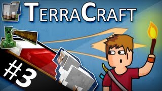 TerraCraft 3  CAMA CREEPERS E OVELHAS \O [upl. by Faustus]