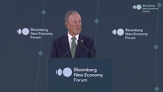 Bloomberg New Economy Forum Welcome Remarks [upl. by Arod]