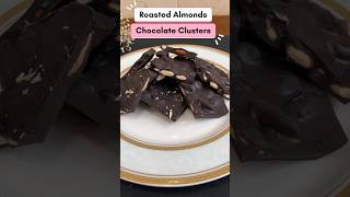 Roasted Almonds Chocolate Clusters  Chocolate Bites chocolate cluster bites quickbite1111 new [upl. by Anitsua419]