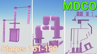 Masters Difficulty Chart Obby Insane Stages 161180 [upl. by Hsirrehc750]