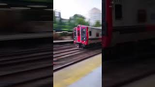 MNRR 6 car M8 on the newhavenline bypassing Fordham mta metronorth youtubeshorts thebronx [upl. by Akeimat]