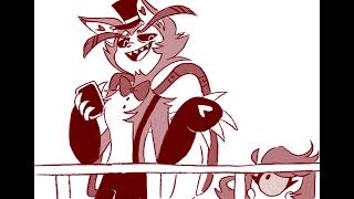 Playing Minecraft  Hazbin Hotel animatic [upl. by Ltihcox141]