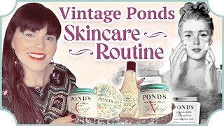 I tried Vintage and Modern Ponds Skincare for a week [upl. by Akcirederf217]