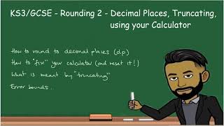 KS3GCSE  Rounding 2  Decimal Places and Truncating [upl. by Descombes]