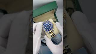 Rolex Submariner Steel amp Gold Bluesy 126613LB Unboxing [upl. by Aylward]