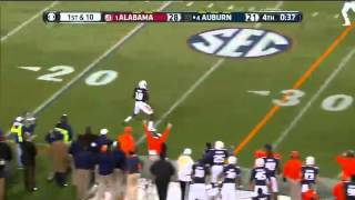 11302013 Alabama vs Auburn Football Highlights [upl. by Dorothi]