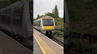 Chiltern 168109 amp 168326 rumbling out of Solihull trains shorts [upl. by Anual193]