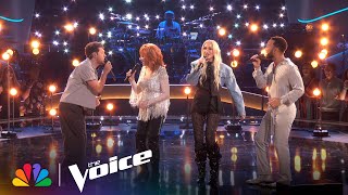 Coaches Niall John Reba and Gwen Perform quotTake It Easyquot by the Eagles  The Voice  NBC [upl. by Eloccin356]