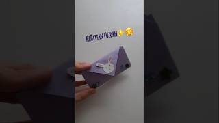 Kağıttan cüzdan 🤑 yerlimalıhaftası okulöncesi origami [upl. by Coleen]