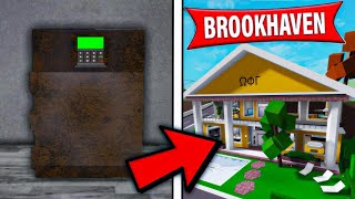 EN GÜVENLİ KASA HANGİ EVDE🕵️‍♂️😋  ROBLOX BROOKHAVEN RP 🏡 [upl. by Yasdnil]