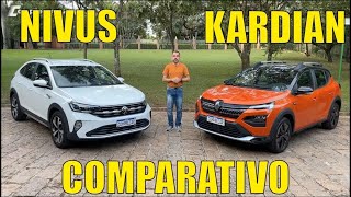 Comparativo Volkswagen Nivus Highline x Renault Kardian Premiere Edition [upl. by Rayshell]